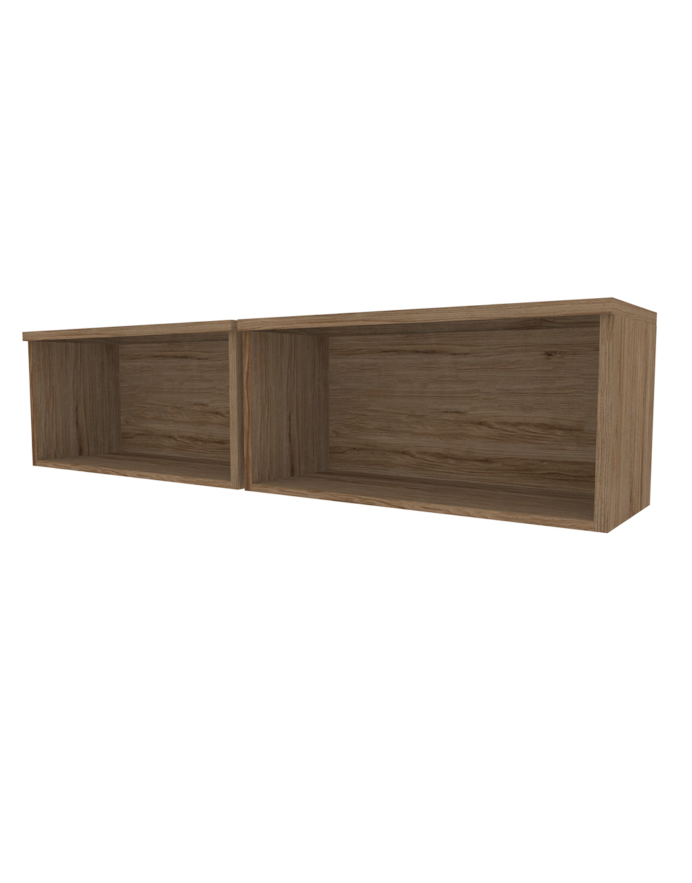 wall hutch without doors