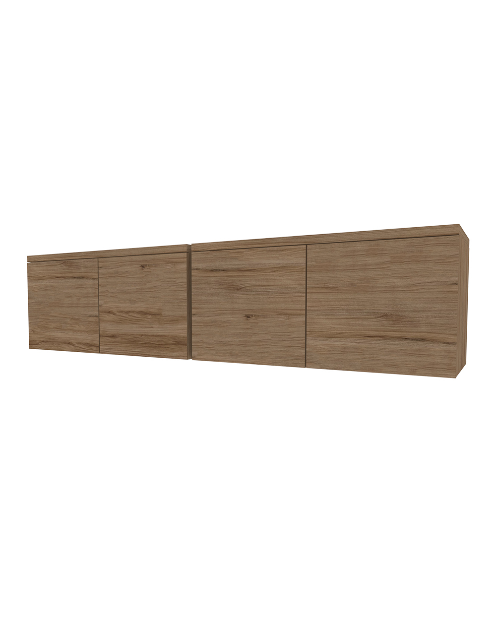 wall hutch with wood doors