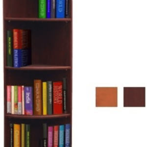 Curved Bookcase (15"Radius x 66"H)
