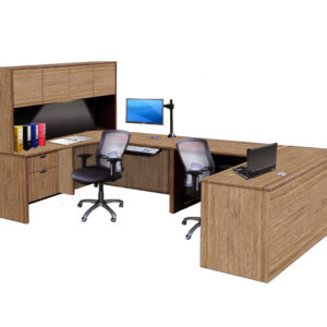 Timeless 71" Double Extended U-Shape Work Station